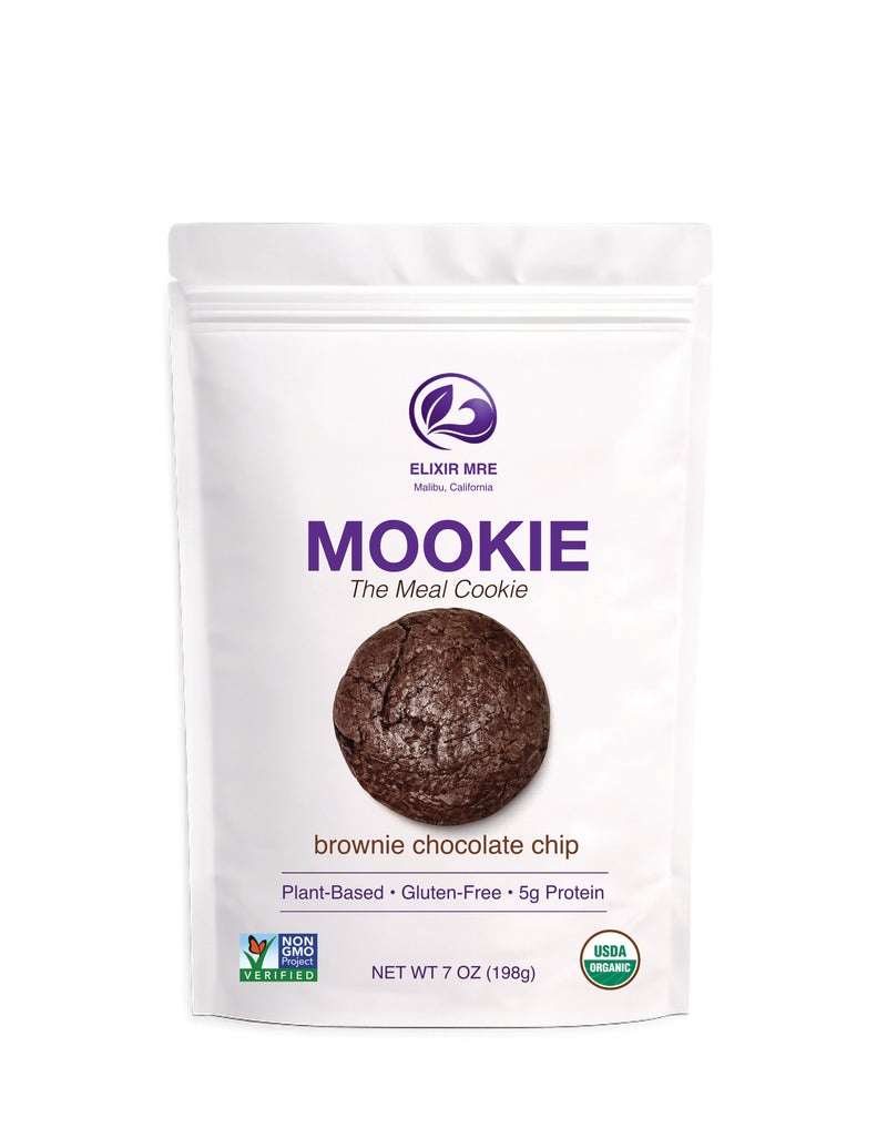 Chocolate Chip Brownie Mookie Cookie