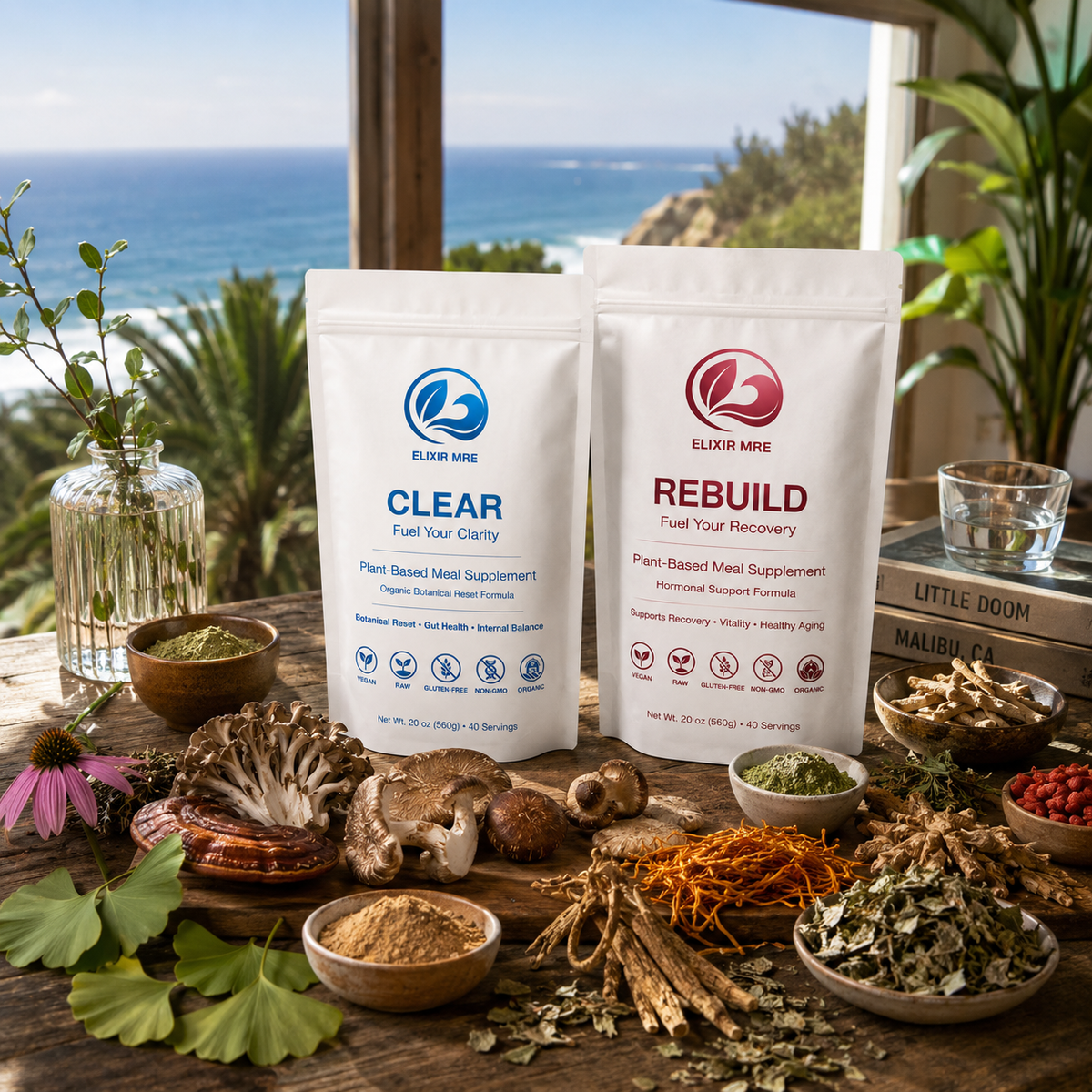 THE CLEAR™ + REBUILD™ LONGEVITY PROTOCOL A Plant-Based Strategy for Cellular Wellness, Recovery & Healthy Aging