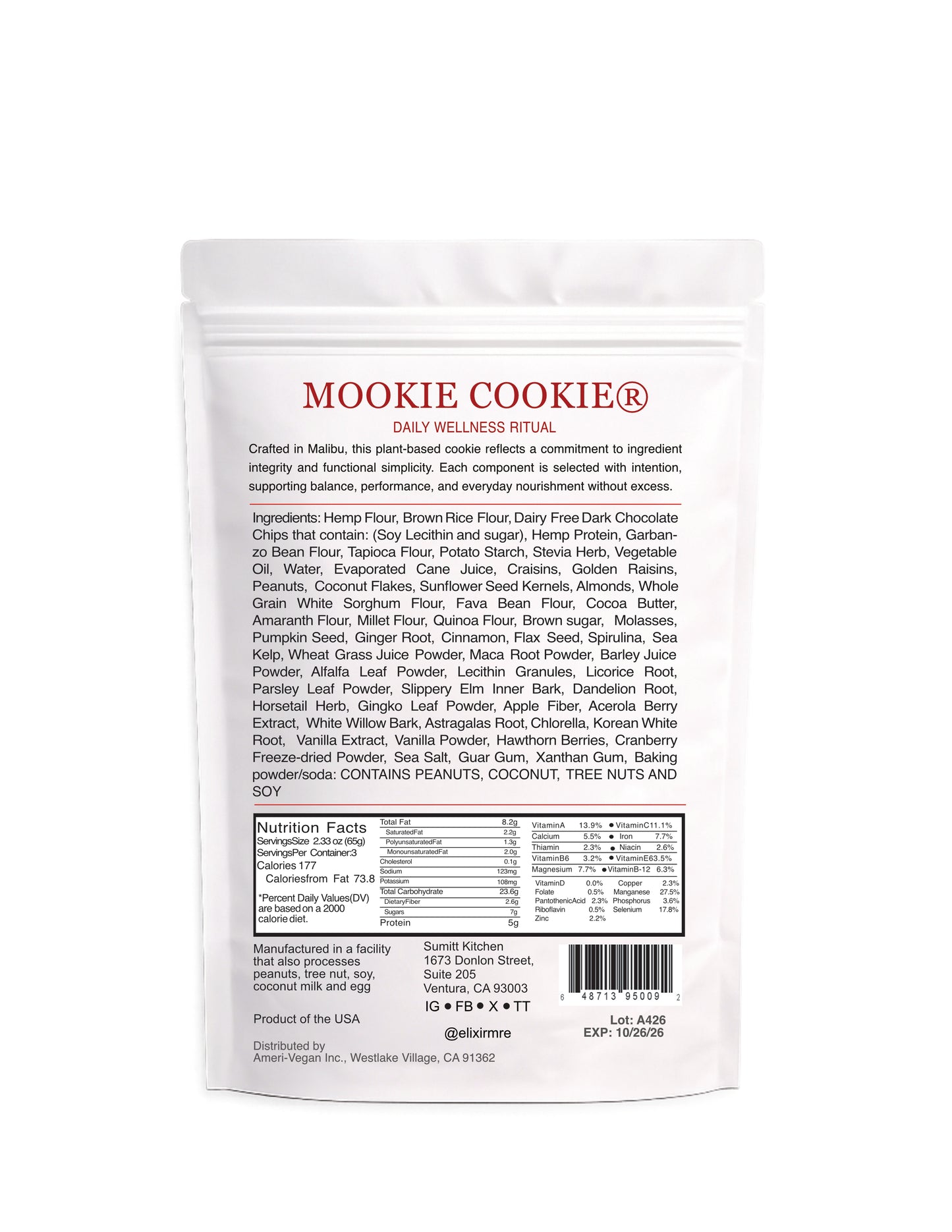 Meal Cookie - Snickerdoodle Trail Mix