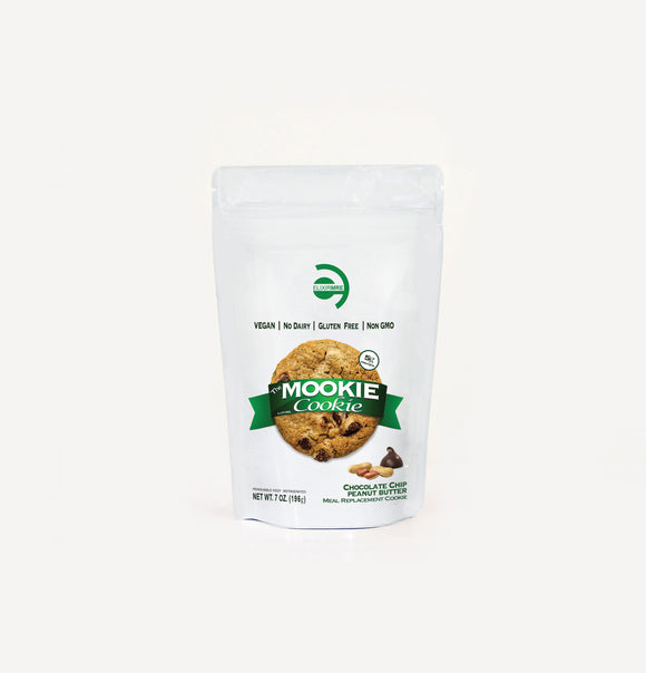 Elixir MRE - Mookies - gluten free vegan meal cookies, super-foods, and immune support teas -Meal Cookie - Chocolate Chip Peanut Butter - Elixir MRE